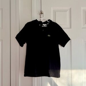LACOSTE Kids Polo Shirt in Black